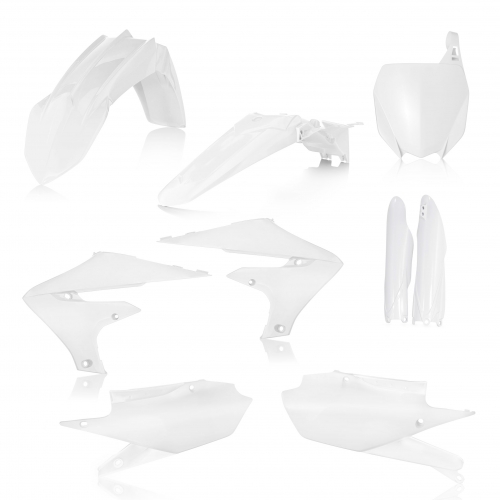 KIT PLÁSTICOS COMPLETO ACERBIS YAMAHA YZ-F 450 2018 BRANCO